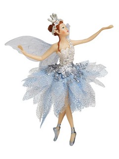 Балерина в голубом платье, 15 см, в ассортименте, Holiday Cla...