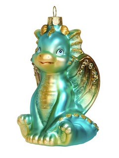 Дракон Водный, 11 см, стекло 1