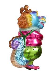 Дракон джентльмен с подарками, 12.5 см 2