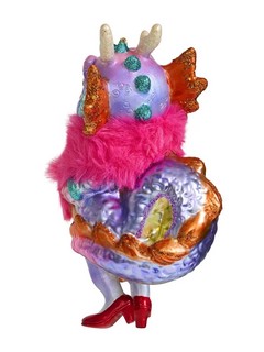 Дракон Леди на Новогодней вечеринке, 13 см 3