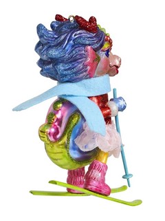 Дракон Леди Слалом, 12 см, стекло+полистоун 2