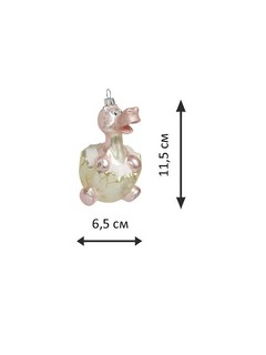 Дракоша в яйце, 11.5 см, стекло+полирезин 2
