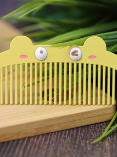 Расческа 'Funny face', желтый 5