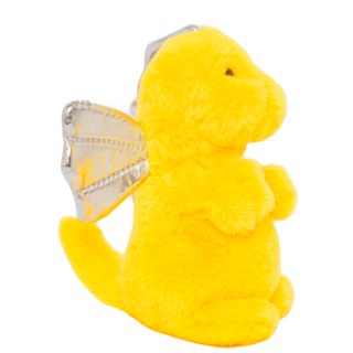 Мягкая игрушка Дракон, 18 см, Лапкин, желтый 2