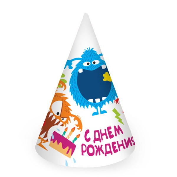 Колпачок 'Монстрики', 6 штук