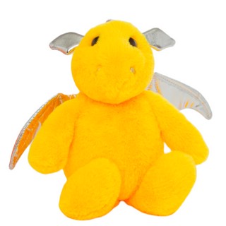 Дракон, 28 см, Лапкин, жёлтый 2