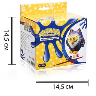 Копилка-раскраска 'Сова' 6