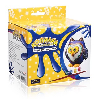 Копилка-раскраска 'Сова'