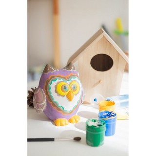 Копилка-раскраска 'Сова' 2