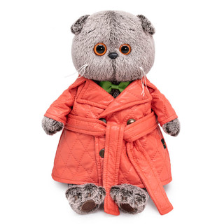 Басик в стеганом пальто, 19 см, артикул Ks19-243