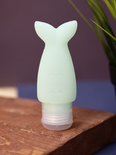 Дорожная бутылочка-тюбик 'Mermaid', зеленый, 35 мл