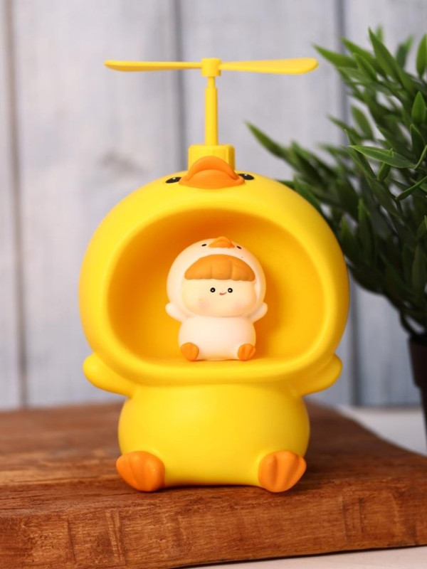 Kопилка - ночник «Baby duck fan», yellow