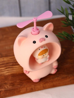 Kопилка - ночник «Baby pig fan», pink 5