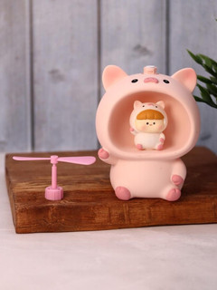 Kопилка - ночник «Baby pig fan», pink 7