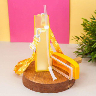 Бутылка тамблер 'Slice orange' 320 мл, желтый 2