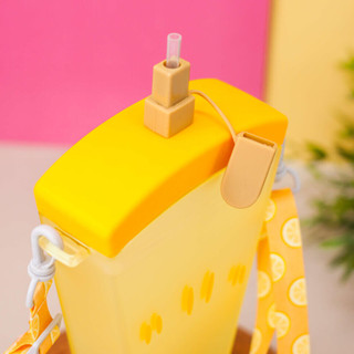 Бутылка тамблер 'Slice orange' 320 мл, желтый 3