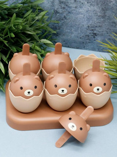 Формочки для мороженого 'Bear', коричневый 4