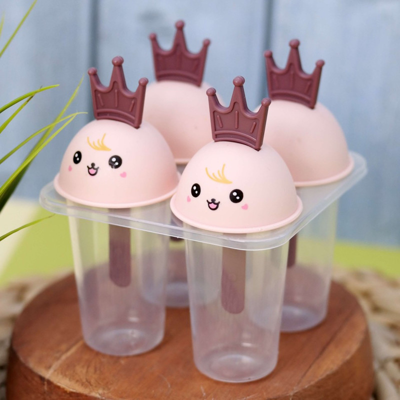 Формочки для мороженого 'QUEEN', розовый