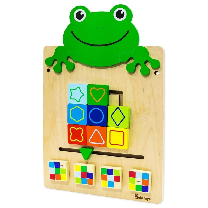 Настенный бизиборд Alatoys Лягушка ББ606
