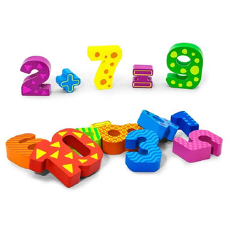 Развивающий рамка-сортер 'Учимся считать' деревянный 10