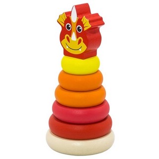 Пирамидка 'Дракон' на палочке, дерево