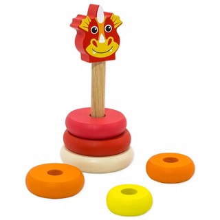 Пирамидка 'Дракон' на палочке, дерево 2