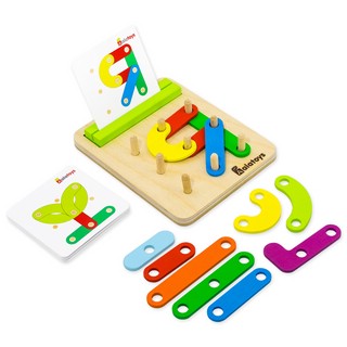 Обучающие карточки для детей Alatoys головоломка, артикул РН05