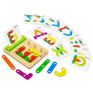 Обучающие карточки для детей Alatoys головоломка, артикул РН05 2