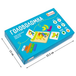 Обучающие карточки для детей Alatoys головоломка, артикул РН05 7