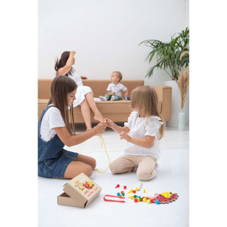 Сортер с Пинцетом 'Ёжик' 7в1 16