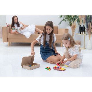 Сортер с Пинцетом 'Ёжик' 7в1 17