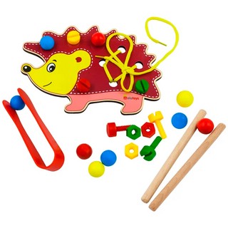 Сортер с Пинцетом 'Ёжик' 7в1