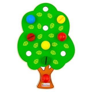 Сортер Alatoys с пинцетом 'Дерево', артикул СОР48 6