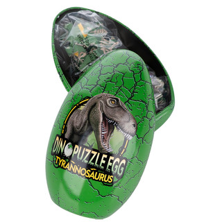 Пазл в яйце Тираннозавр, 63 детали, CubicFun 8