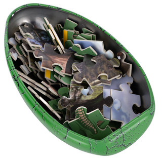 Пазл в яйце Тираннозавр, 63 детали, CubicFun 9