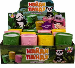 Сквиш Найди панду, в ассортименте, KiddiePlay. Цена за 1 шт.