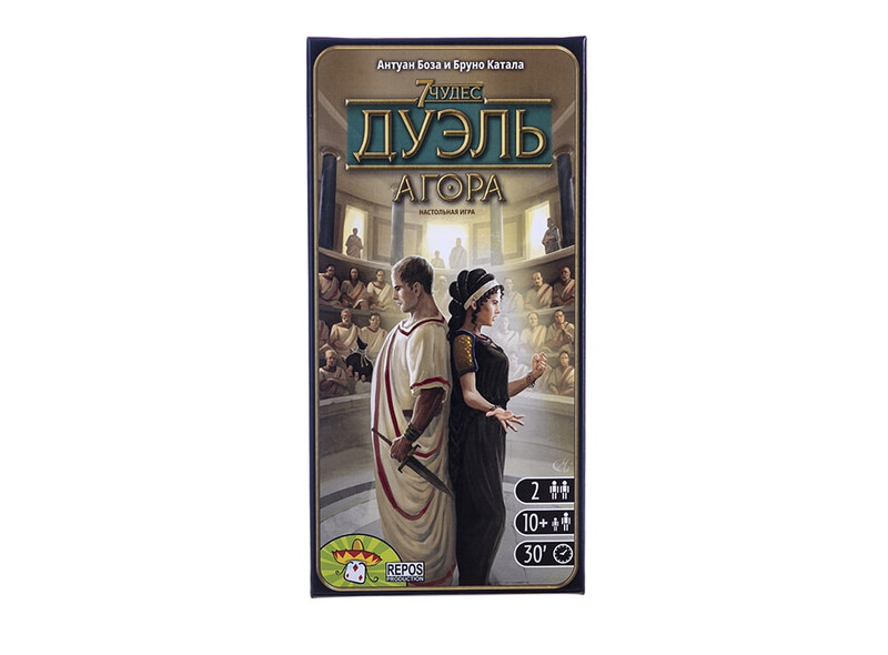 Настольная игра 7 Чудес Дуэль: Агора (7 Wonders Duel: Agora)
