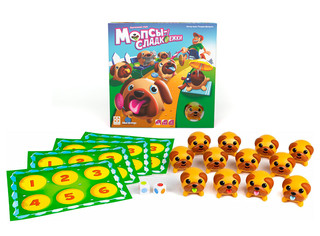 Настольная игра Мопсы-сладкоежки 3