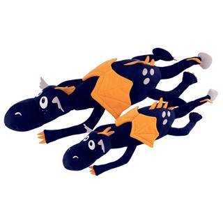 Игрушка-подушка Дракон Чил, 70 см, тёмно-синий 2