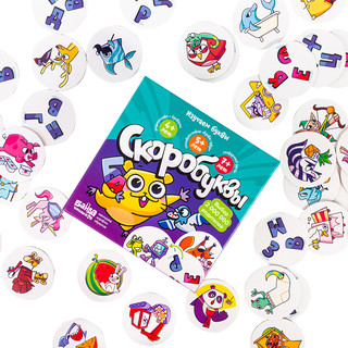 Настольная игра 'Скоробуквы', Банда Умников 4