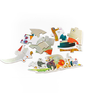 Пазл-гигант Djeco «Животные», 36 элементов 5