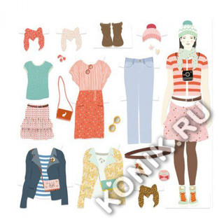 Набор для творчества Djeco «Одень кукол» 6