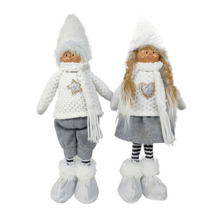 Игрушка мягконабивная Кейт / Лео 'Зимняя прогулка', ассортиме...