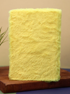 Блокнот плюшевый 'Cute avocado', желтый 3