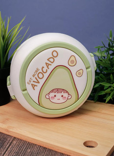Ланчбокс 'Circle eat more avocado', green 2