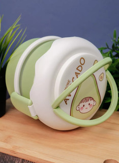 Ланчбокс 'Circle eat more avocado', green 3