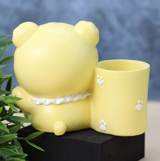 Ночник-подставка для канцелярских принадлежностей «Dream bear», желтый 4