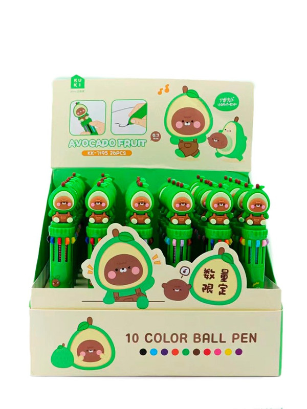 Ручка '10 avocado-bears'. Цена за 1 шт.