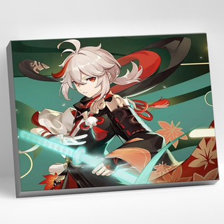 Картина по номерам Molly 'Геншин Кадзуха' (Genshin) 30х40 см 1