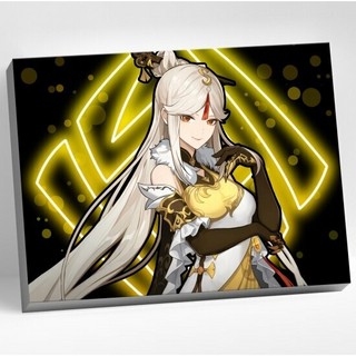 Картина по номерам Неон Нин Гуан. Геншин Импакт (Genshin Impa...